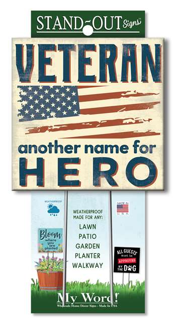 61353 VETERAN ANOTHER NAME STAND OUT SQUARES 8X8