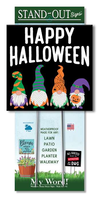61452 HAPPY HALLOWEEN - STAND-OUT SQUARE 8X8