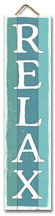 61505 RELAX TEAL BOARDS - STAND-OUT TALL 24X6