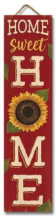 61522 HOME SWEET HOME SUNFLOWER - STAND-OUT TALL 24X6