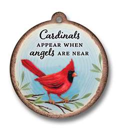 62060 CARDINALS APPEAR - ORNAMENTS ROUND 4"