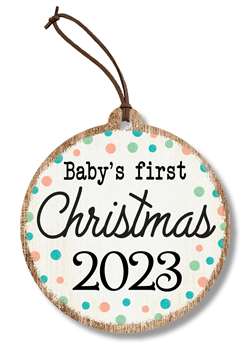 62290 BABY'S FIRST CHRISTMAS - KEEPSAKES 4"
