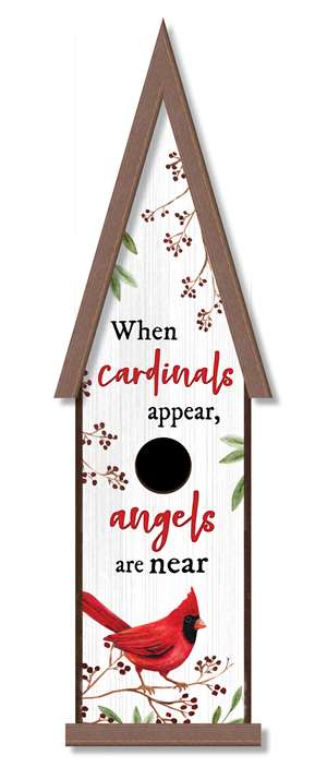 63304 WHEN CARDINALS APPEAR - GNOME HOME 24X6