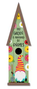 63312 THIS GARDEN IS MAINTAINED - GNOME HOME 24X6