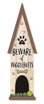 63325 BEWARE OF WIGGLEBUTTS - GNOME HOME 6X24