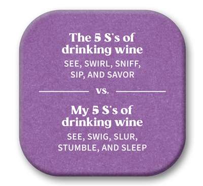67719 THE 5 S'S OF DRINKING - SIP TALKERS 4X4