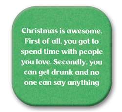 67842 CHRISTMAS IS AWESOME - SIP TALKERS 4X4