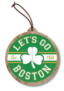 73240 LET'S GO BOSTON (CELTS GREEN) - ORNAMENT
