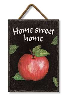 73257 APPLE HOME SWEET HOME - SLATE IMPRESSIONS 8x11.25