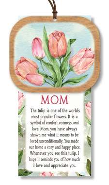 76378 MOM - TULIP NATURALLY INSPIRED W/ CARD