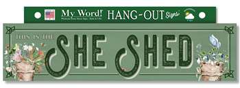 77454 SHE SHED-HANG OUTS 24X6