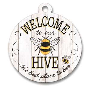 77736 WELCOME TO OUR HIVE - ADOORNAMENTS