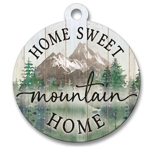 77755 HOME SWEET MOUNTAIN HOME - ADOORNAMENTS