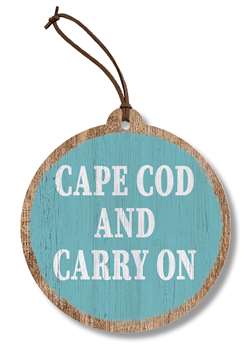78042 CAPE COD AND CARRY ON - ORNAMENT
